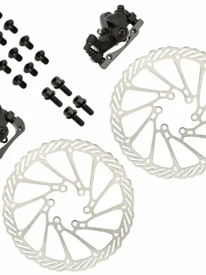 Brzdy kotoučové mechanické vč. kotoučů 6 děr 160mm P+Z Akce