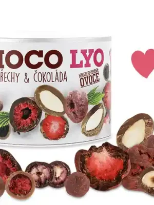 Křupavé ovoce a ořechy v čokoládě Mixit 180g Výprodej