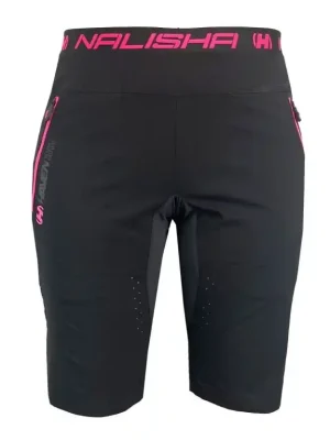 Ihned K Objednání Kraťasy unisex HAVEN NALISHA SLIMFIT SHORT černo/růžová
