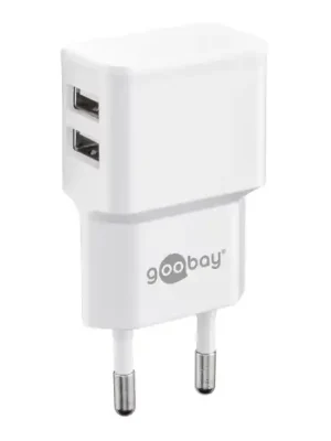 Novinka Adaptér USB síťový Goobay (2400mA)