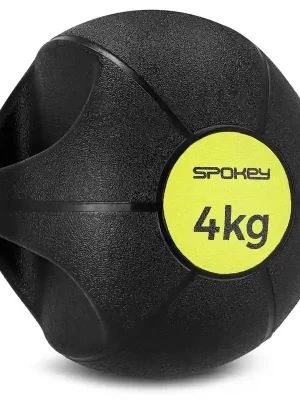 Medicinbal s úchyty Spokey GRIPI, 4kg Cenový Hit