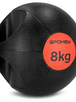 Medicinbal s úchyty Spokey GRIPI, 8kg Nejlepší Cena