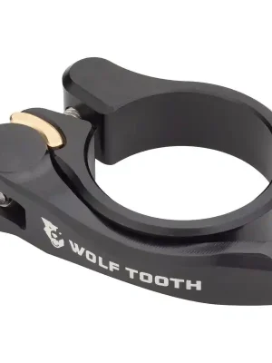 Ověřený Objímka sedlovky WOLF TOOTH 36.4mm černá Quick Release