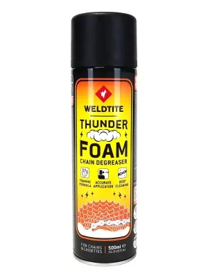 Odmašťovač pěnový Weldtite Thunder foam chain 500 ml Zlevněný