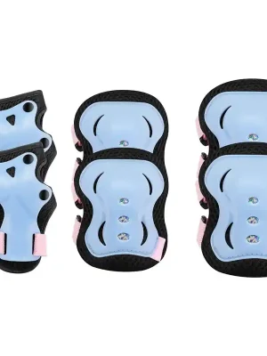 3-dílná sada dětských chráničů Spokey SHIELD, modro-růžové Ihned K Objednání
