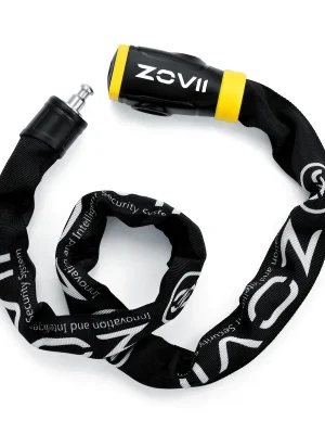 Super Cena Zámek chytrý řetězový s alarmem ZOVII 120cm/8mm