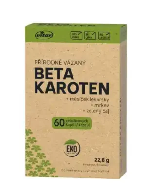 Expresní Doručení VITAR EKO Betakaroten, 60 tablet