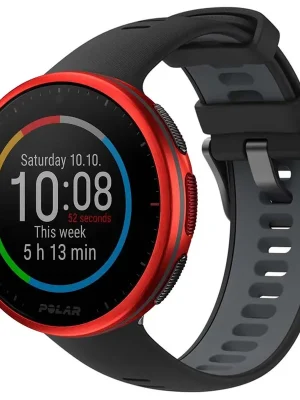 Hodinky Polar VANTAGE V2 RED BLACK Autentický