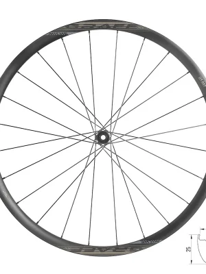 Zapletená kola MICHE GRAFF XL XDR 25 plášťová, Alloy Oblíbený