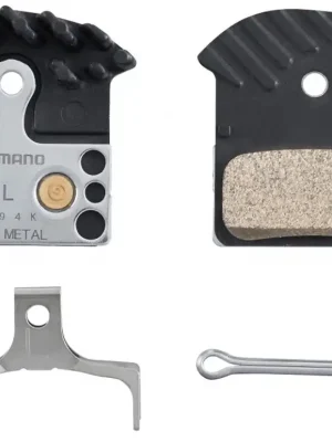 Brzdové destičky SHIMANO J04C-MF metal, s chladiči Nejlepší Volba