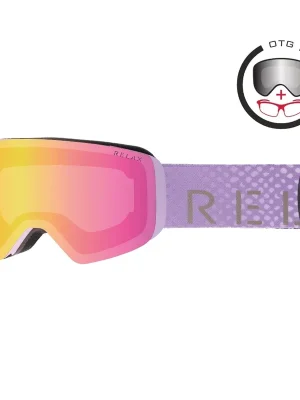 Akce Lyžařské brýle dětské Relax GLOW HTG73