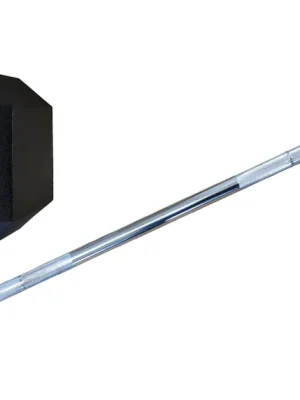 Přímo Od Výrobce Obouruční šestihranná HEX činka rovná pogumovaná