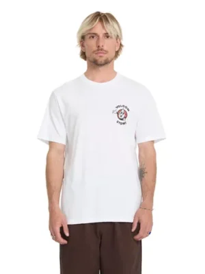Aktuální triko VOLCOM Miste Stone White