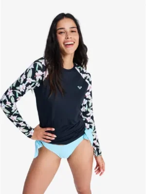 lycra ROXY Rash LS ANTHRACITE SPRING CHARMING SMA Cenová Bomba