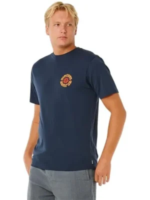 Bezpečná Platba triko RIP CURL Pacific Rinse Stripe DARK NAVY