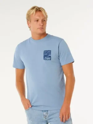 Akční Cena triko RIP CURL Keep On Trucking FADED DENIM