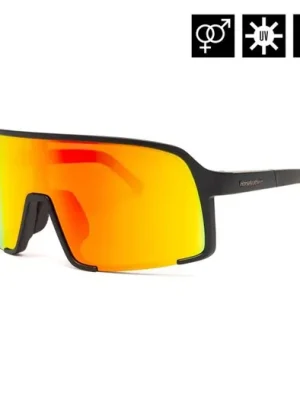 Must-Have brýle HORSEFEATHERS Magnum MATT BLACK/MIRROR RED