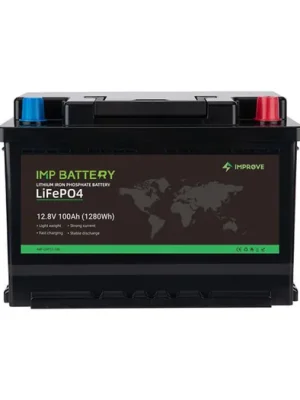 baterie IMPROVE 100 Ah 12,8 V LiFePo4 Bluetooth Horká Nabídka