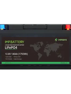 Nízká Cena baterie IMPROVE 140 Ah 12,8 V LiFePo4 Bluetooth