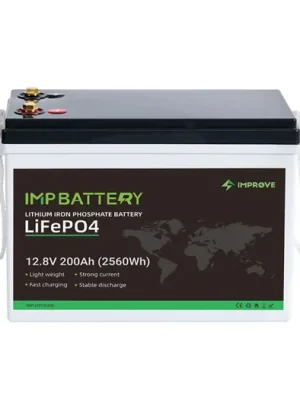 baterie IMPROVE 200 Ah 12,8 V LiFePo4 Bluetooth Pouze Dnes
