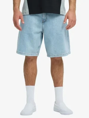 kraťasy QUIKSILVER Baggy Denim INDIGO LIGHT Vysoce Kvalitní