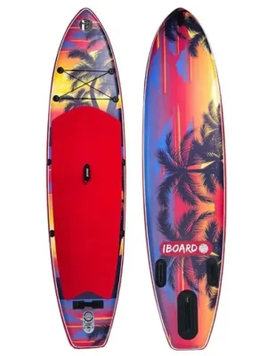 Must-Have paddleboard iBOARD 11' - 2 RED PALM RED PALM
