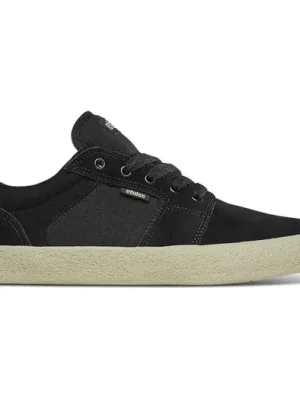 boty ETNIES Barge LS Premium DARK BLACK Nová Kolekce
