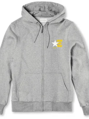 mikina ETNIES Etnies America Zip Up Hoodie GREY/HEATHER Doprava Zdarma