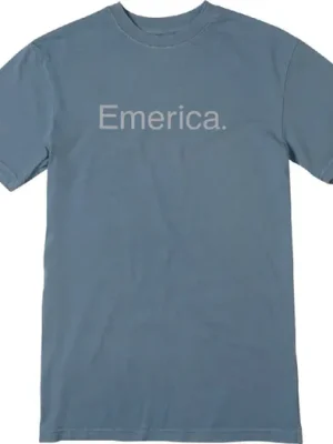 triko EMERICA Pure Tee BLUE Vrácení Zdarma