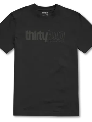 triko THIRTYTWO Double S/S BLACK/CHARCOAL Kup Teď