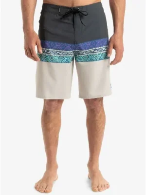 Zlevněný plavky QUIKSILVER Surfsilk Straight Leg 20 GLOBAL HEAT DUSTED PERI