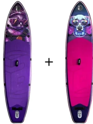 Finální Výprodej Set paddleboard iBOARD 11' DOG + iBOARD 11' CAT