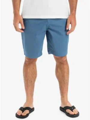 Oblíbený kraťasy QUIKSILVER Taxer Denim STONE WASH