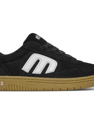 boty ETNIES Locut BLACK/GUM/WHITE Finální Výprodej