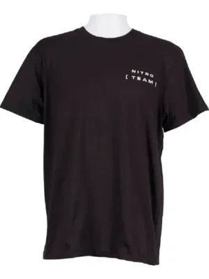 Značkový triko NITRO Team Tee BLACK