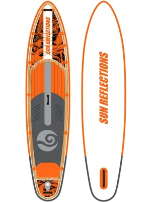 Nejlepší Cena paddleboard SUN REFLECTIONS Multi 12'4'' Minicombo ORANGE ORANGE