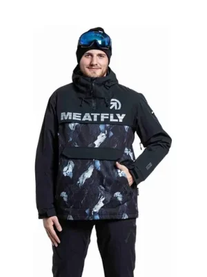 bunda MEATFLY Zenith DEEP LAKE/BLACK Akční Nabídka