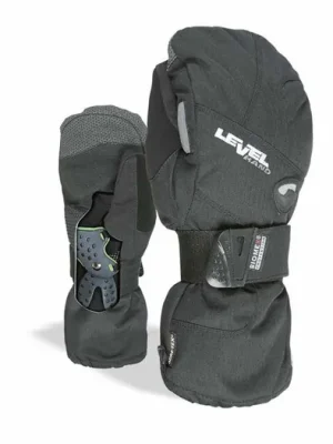 rukavice LEVEL Half Pipe Mitt Gore-Tex BLACK Speciální Cena