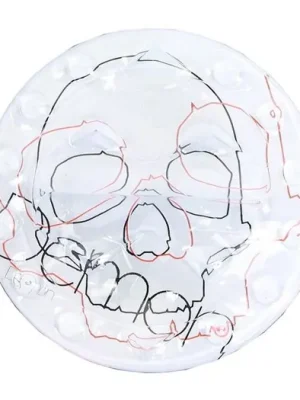 Finální Výprodej stomp pad DEMON Round/Skull