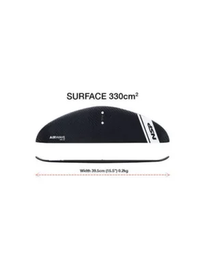 hydrofoil NSP Airwave Back Wing 330 cm2 Bezpečná Platba