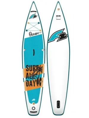 Expresní Doručení paddleboard F2 Ocean Kid Tour 9'2''x25''x5'' TURQUISE