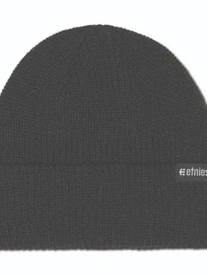 kulich ETNIES Warehouse Beanie BLACK Sezónní Sleva