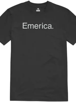 Expresní Doručení triko EMERICA Pure Tee BLACK