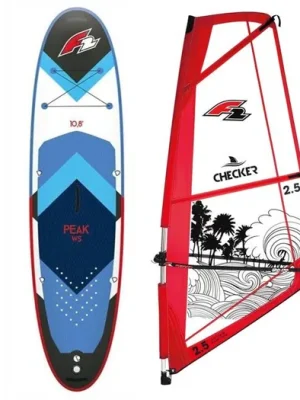 Značkový WindSUP set F2 Peak + plachta F2 Checker