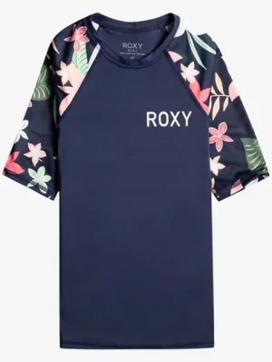 lycra ROXY Printed Sleeves SS MOOD INDIGO ALMA SWIM Vysoce Kvalitní