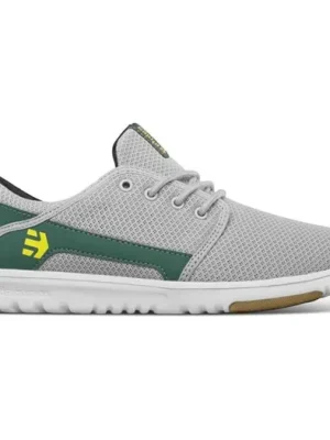 boty ETNIES Scout LIGHT GREY/YELLOW Akční Nabídka