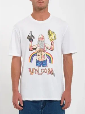Aktuální triko VOLCOM Herbie Bsc White