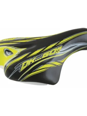 Sedlo dětské MTB OK GO 16-20, černo/zelené Must-Have