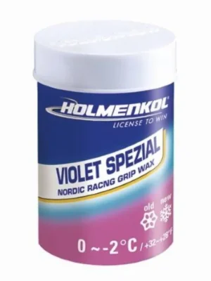 Nová Kolekce Holmenkol stoupací vosk fialový Speciál 45 g