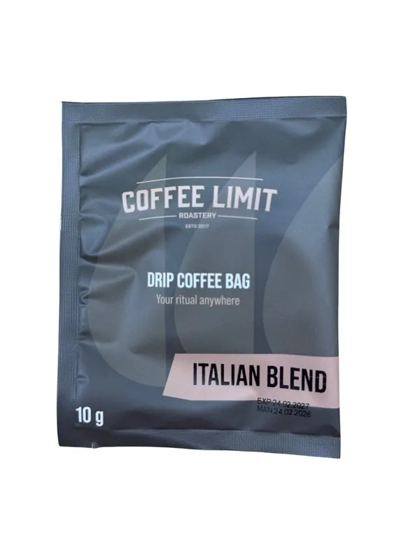 DRIP COFFEE BAG - Italian Blend - 1 ks x 10 g Nízká Cena